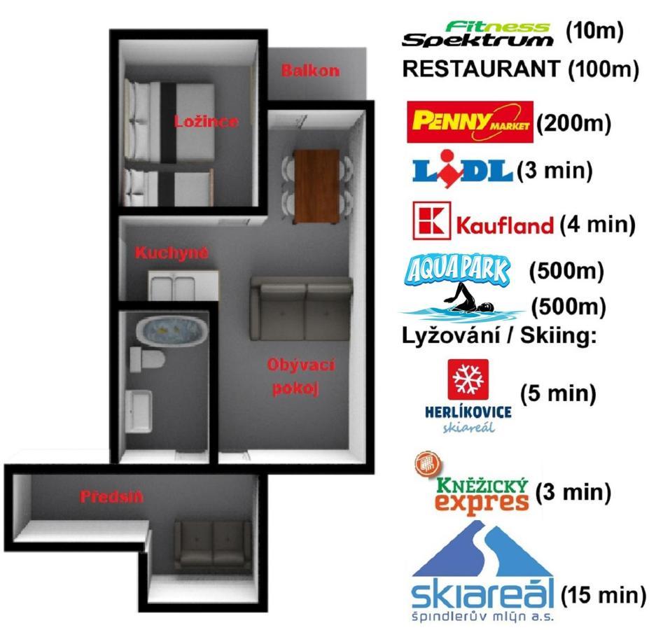 Apartman Berenika Врхлаби Экстерьер фото